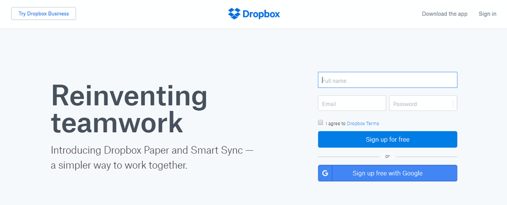 replace evernote with dropbox