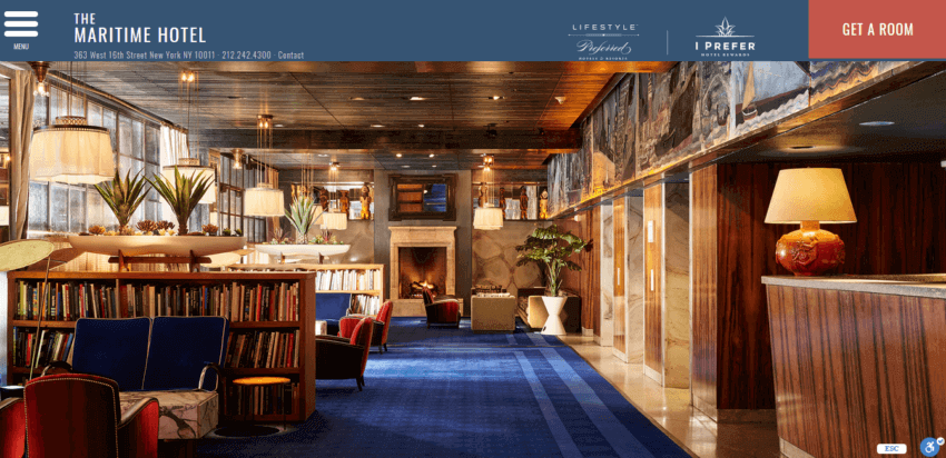 Hotel website design: 10 Examples and 7 Tips 14