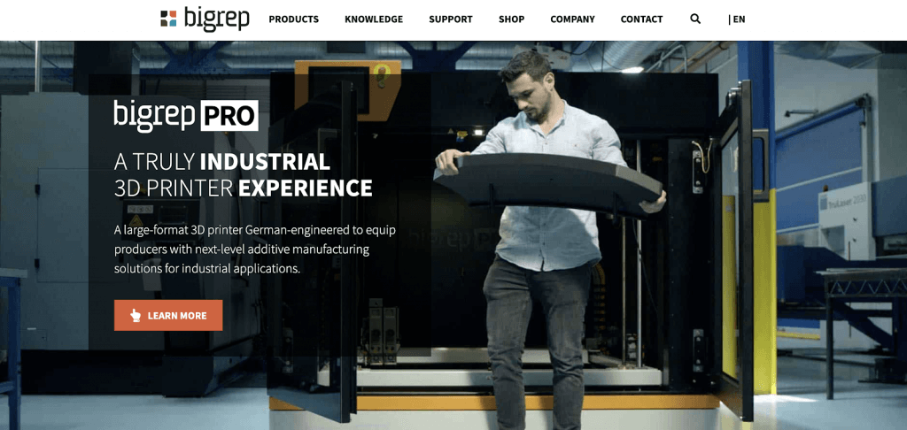 Industrial Website Design 6