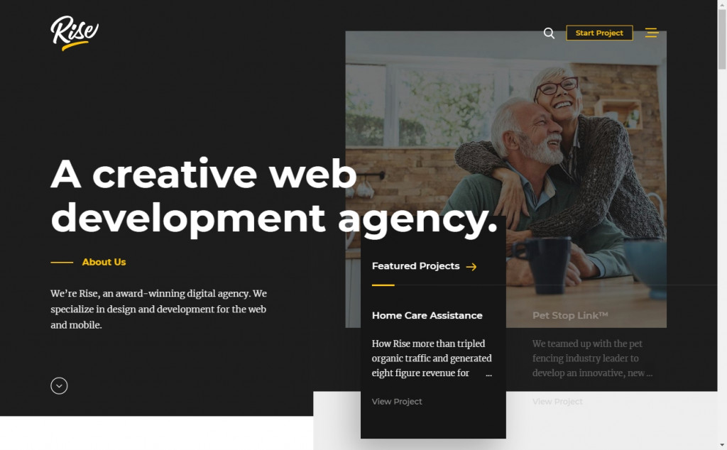 Black and Yellow Website Designs To Inspire You 3