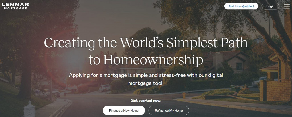 Examples of Inspirational Mortgage Websites 9