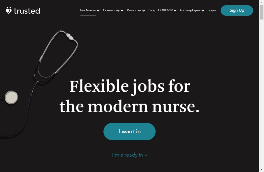 10 Amazing Nurses Website Design Examples in 2022 3