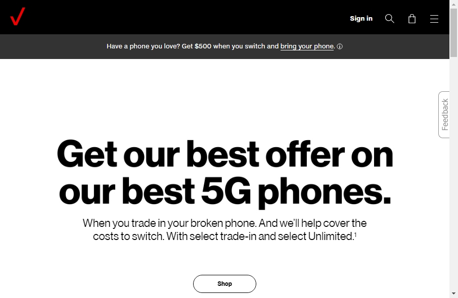 10 Examples of Inspirational Phone Company Websites 2