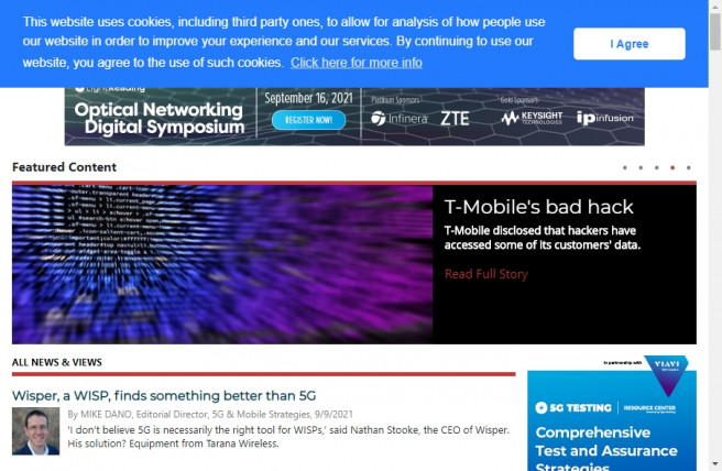 14 Best Online Telecom Website Design Examples | Fireart
