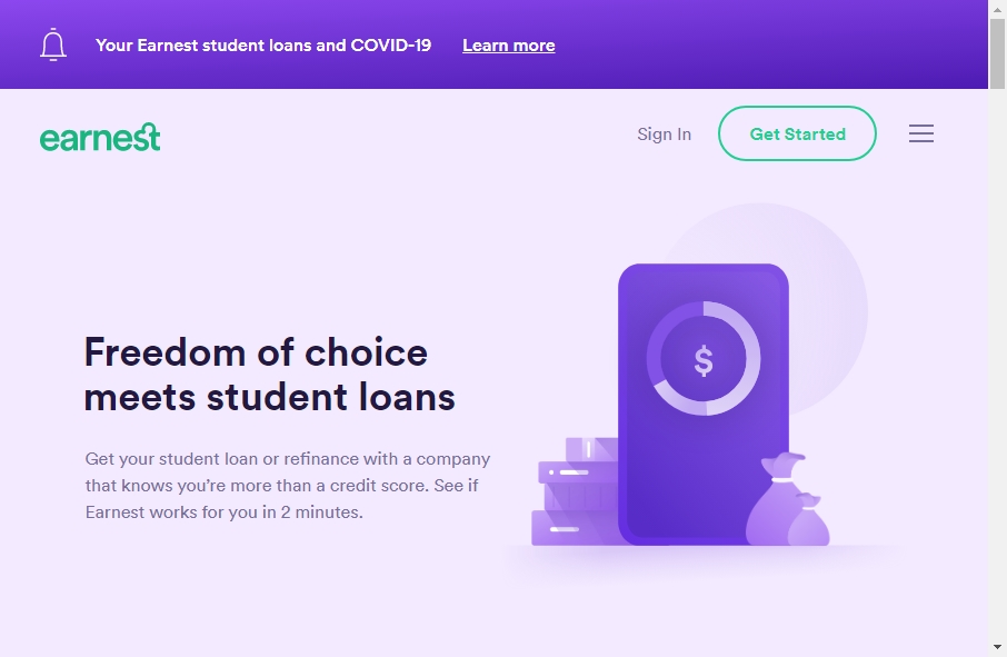 12 Best Student Loan Website Design Examples for 2023 11