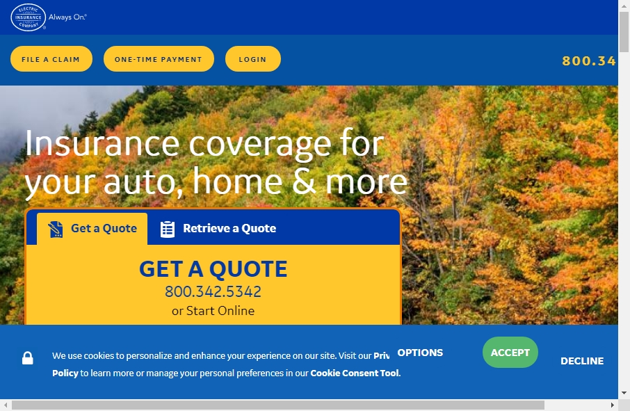 Insurance Websites Examples 10