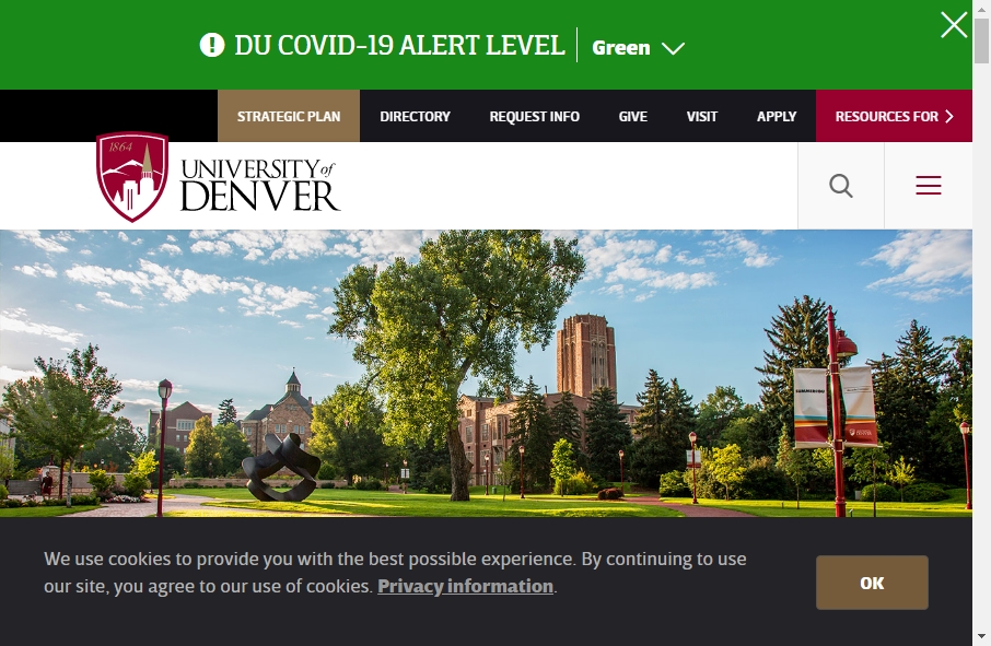 23 Examples of University Websites With Fantastic Designs 17
