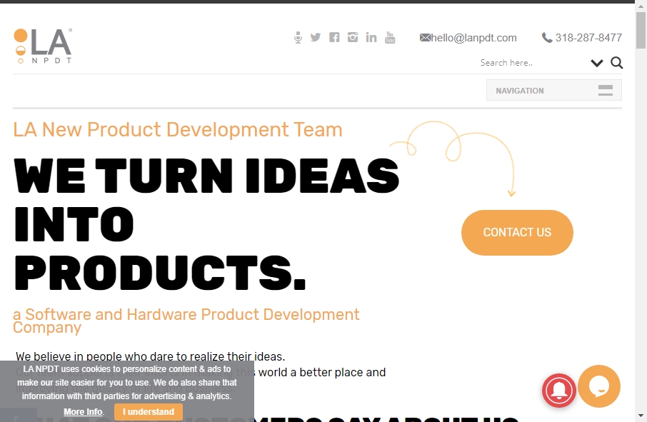 Product Websites Design 3