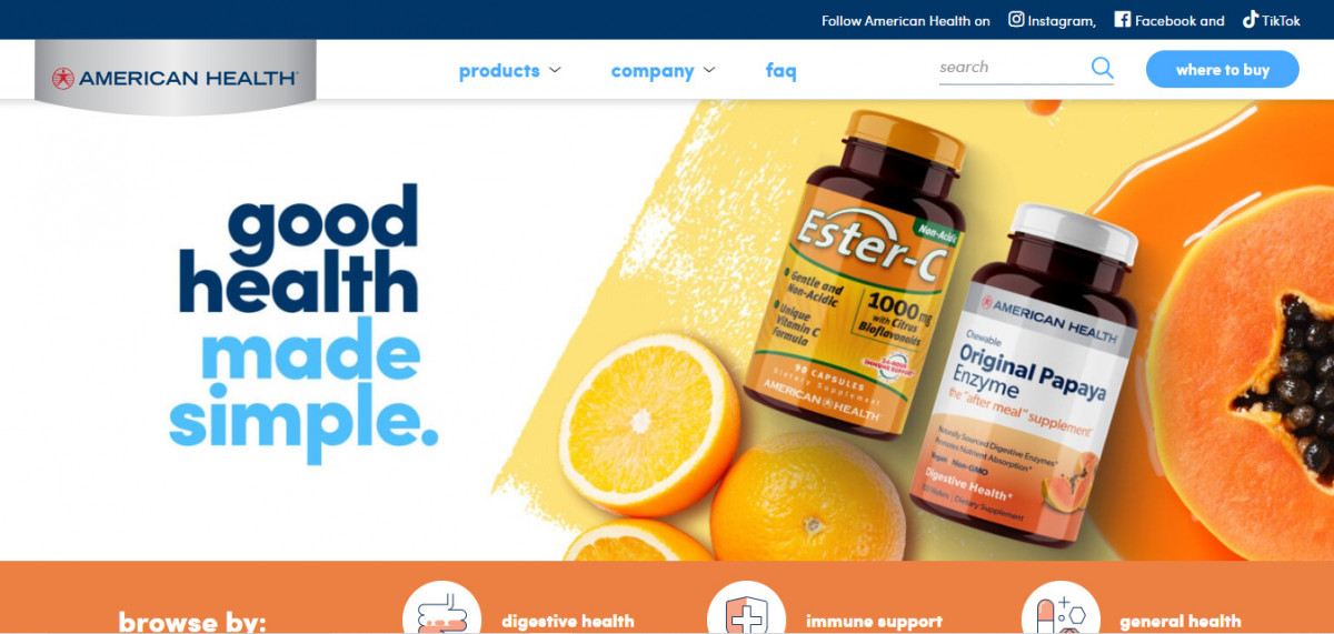 Design a Winning Health Product Website: Examples & Strategies 3