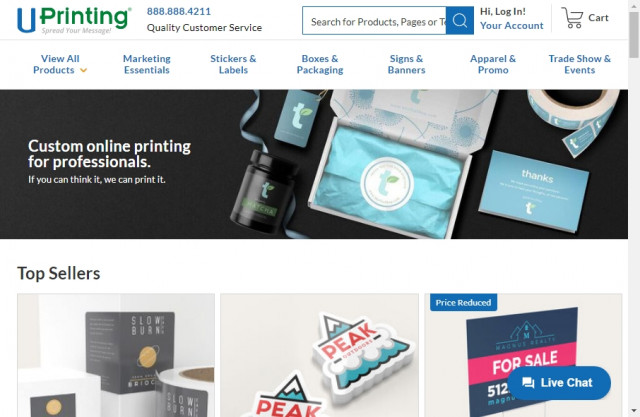14 Best Printing Website Design Examples | Fireart