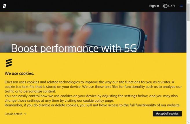14 Best Online Telecom Website Design Examples | Fireart