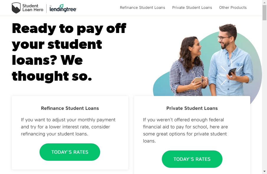 12 Best Student Loan Website Design Examples for 2023 6