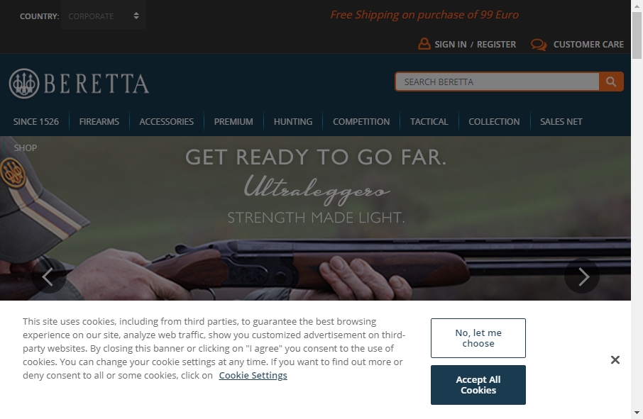 15 beautifully designed Gun website examples in 2023 8