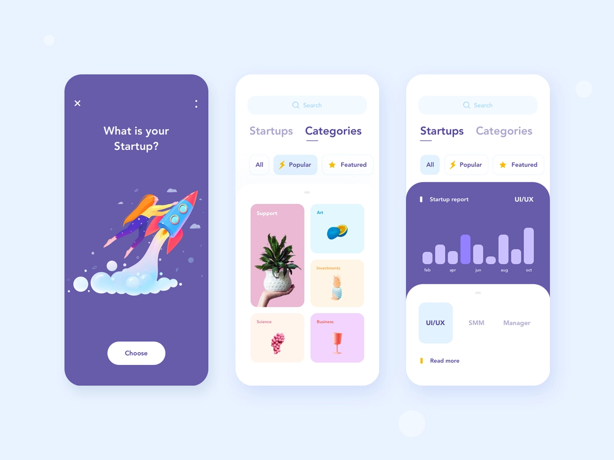 Mobile App for Startups
