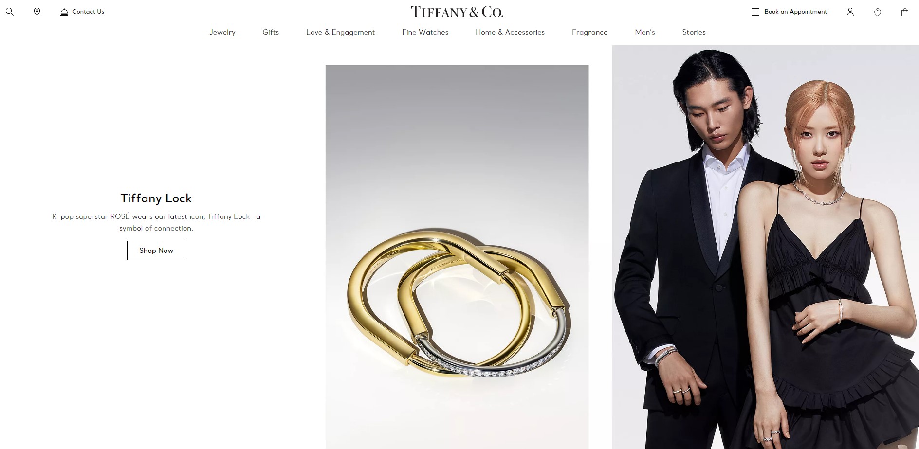 luxury fashion website design
