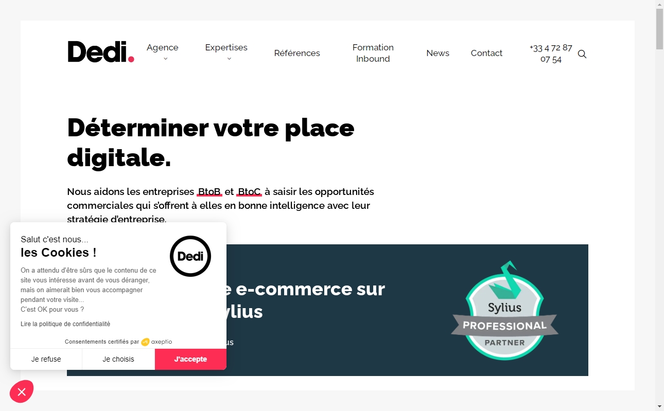 The best 20 web development companies in France 11