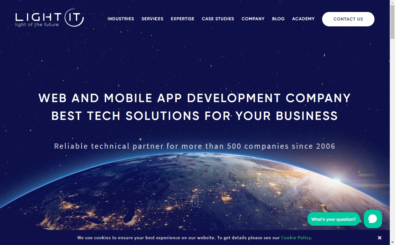 website development firms in New York - Light IT