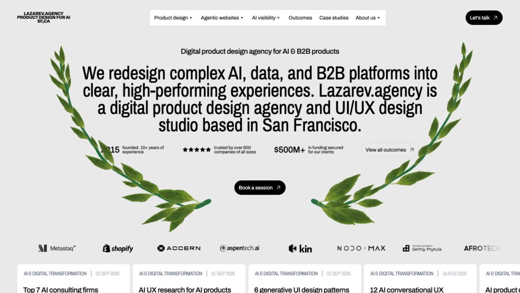 Top 10 Best Startup Design Agencies in 2026 6